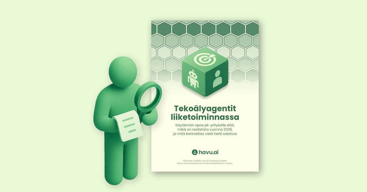 Futuristic illustration of AI agents working in business environment with data flows and automation processes